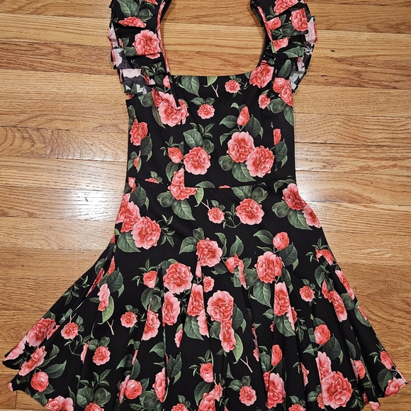 NWT Alice + Olivia Ginny Floral Dress 4 - Picture 5 of 5